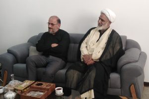 دیدار معاون فرهنگی و آموزش بنیاد شهید و امور ایثارگران قم با مدیر مؤسسه مذاهب اسلامی