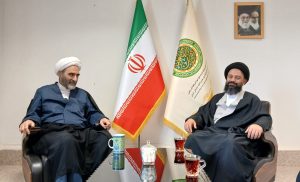 دیدار مدیر موسسه با آیت الله مبلغی